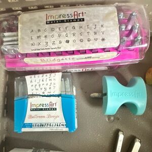 Impress Art Metal stamping kit for crafts, jewelry DIY 🥰